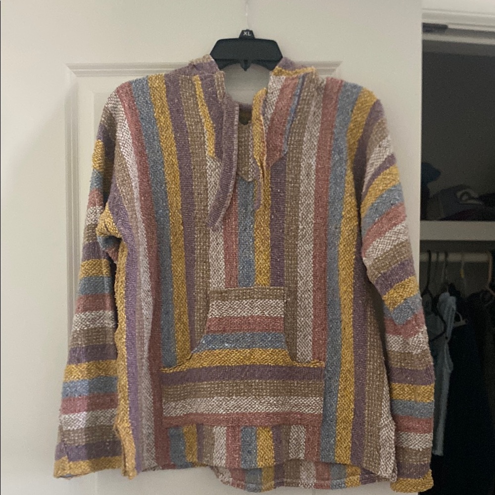 Striped Multicolor Women's Hoodie